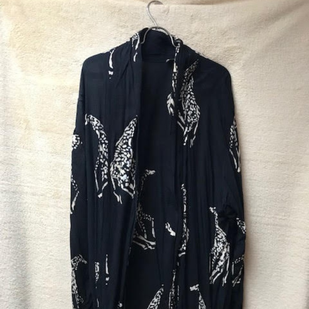 Daily Planet Black Giraffe Dress